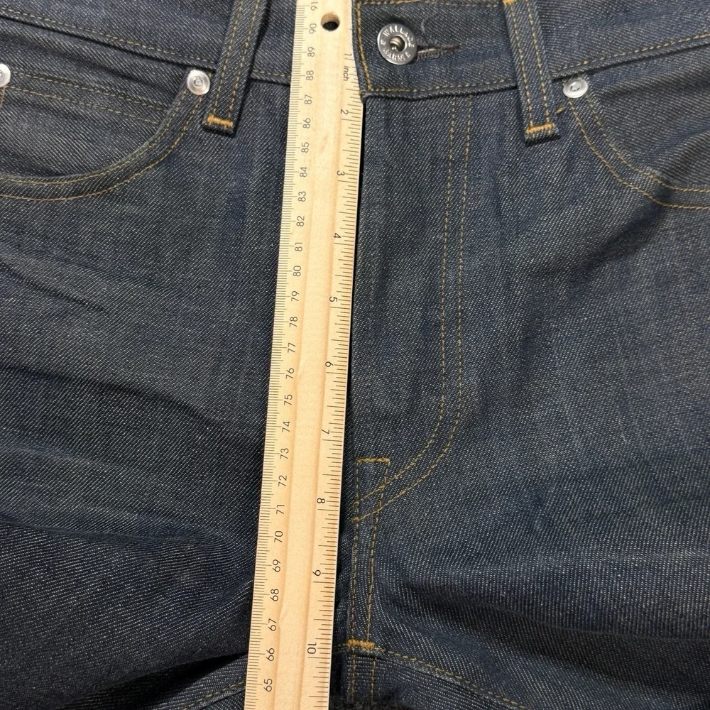 Wallace & Barnes Selvedge Jeans Mens 28x32 Indigo Raw‎ Japanese Denim Workwear